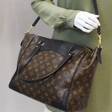 louis vuitton black monogram bag